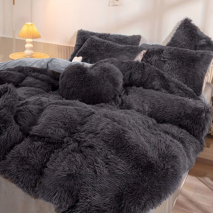 Luxurious Velvet Duvet Cover Set for Ultimate Comfort Noxord