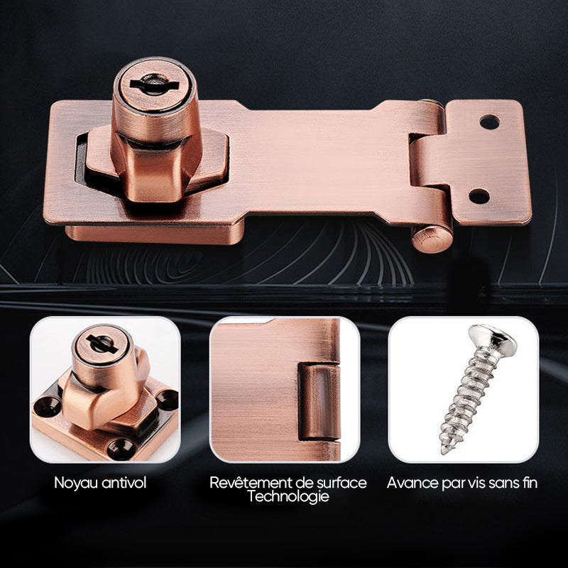 Drawer locks without punching | Kalsten