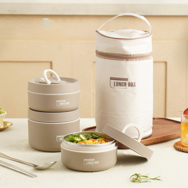 Leak-proof Lunch Box With Thermal Insulation In Stainless Steel | Kalsten