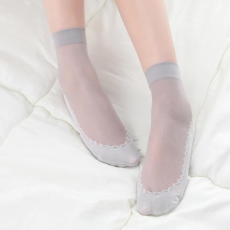 Silky Cotton Anti-slip Socks | Kalsten