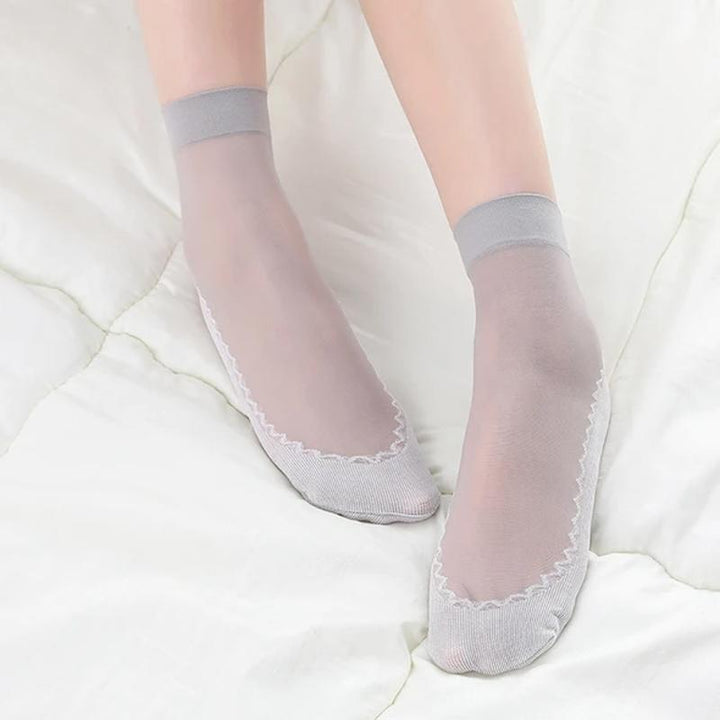 Silky Cotton Anti-slip Socks | Kalsten