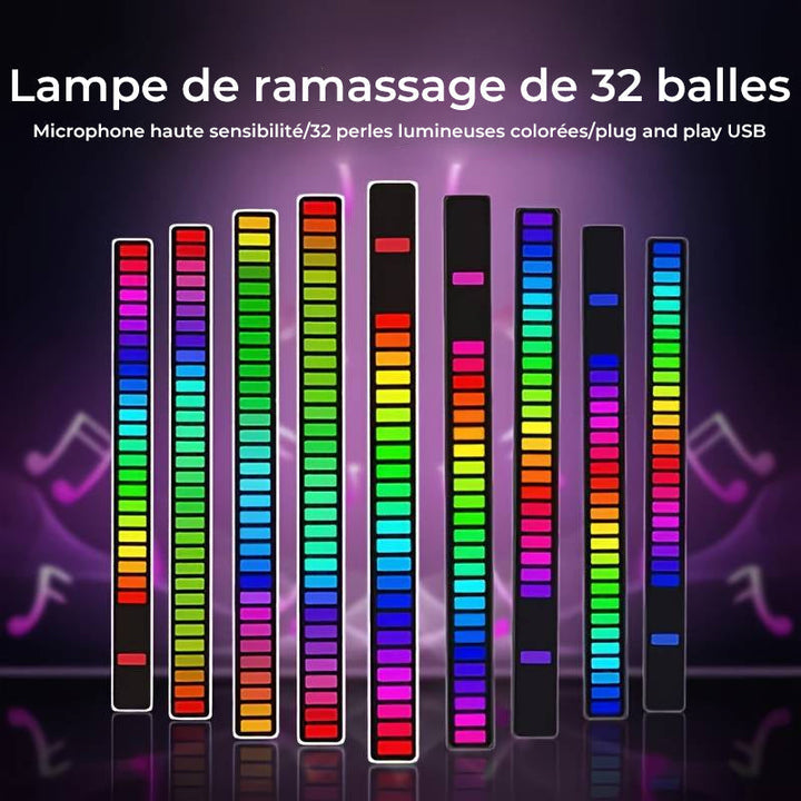 Sound-activated RGB light bar wireless | Kalsten