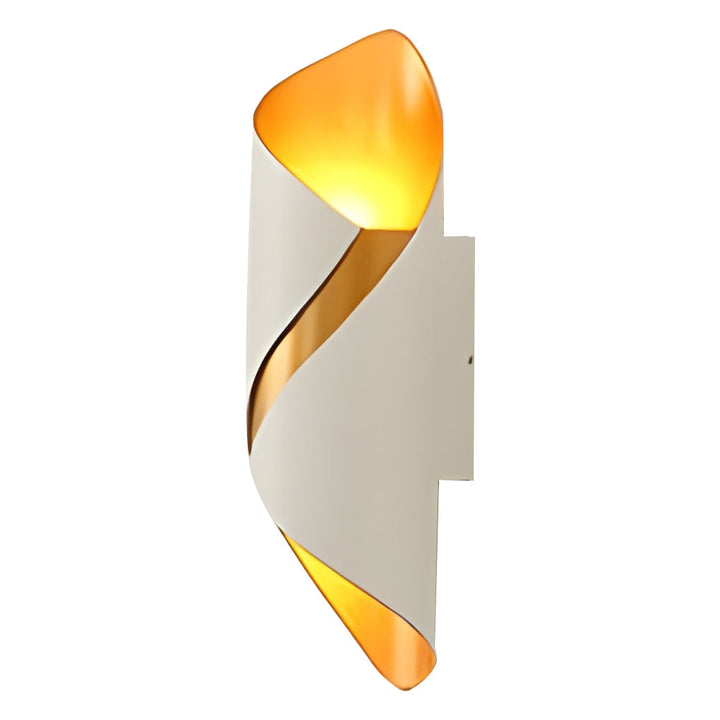 Modern Black Aluminum Outdoor Wall Lamp Kalsten