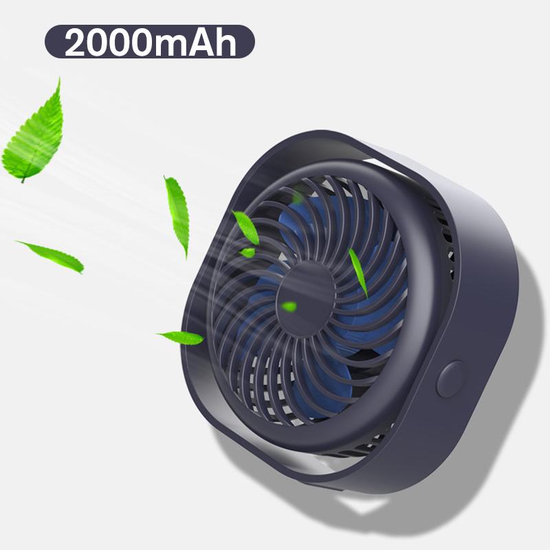 Mini USB Square Charging Fan | Kalsten