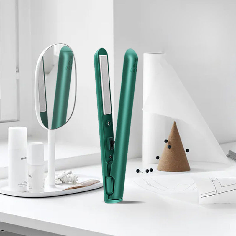Noxord | HairFlex – Mini 2-in-1 curl and straightening iron with ceramic coating