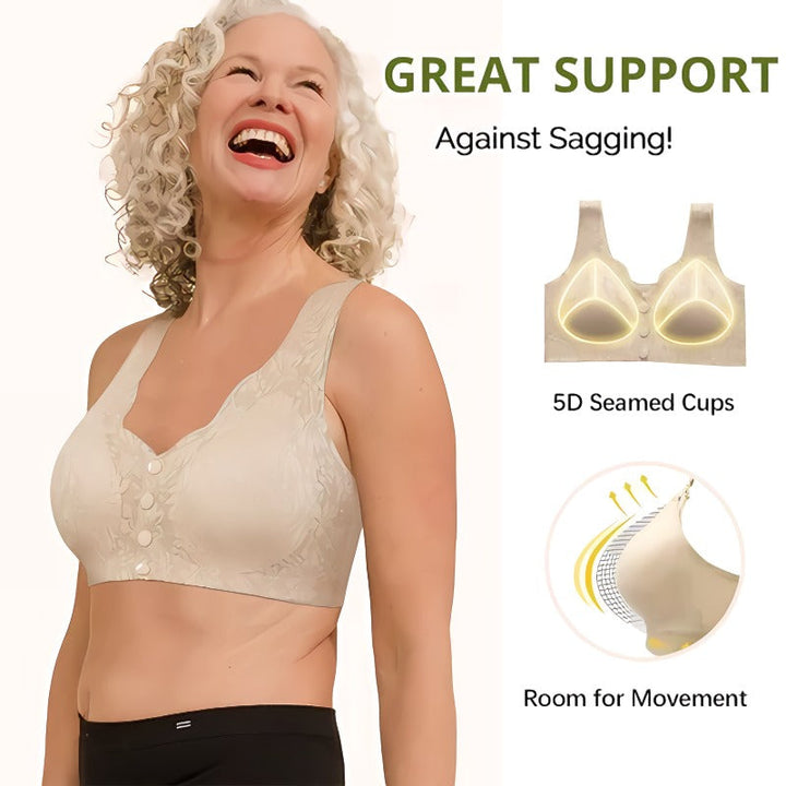 Kalsten | Comfortable & Convenient Front Button Bra