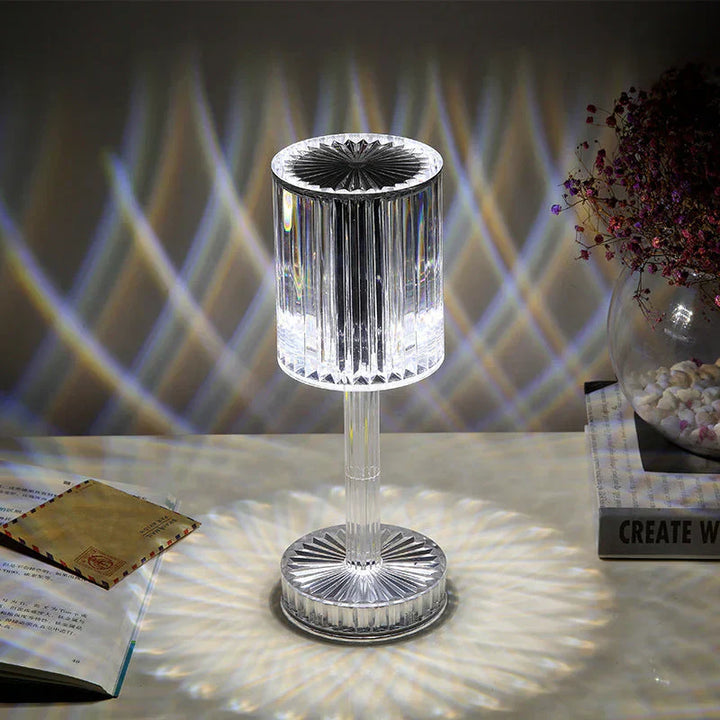 Dimmable Crystal Table Lamp With Modern Design | Kalsten