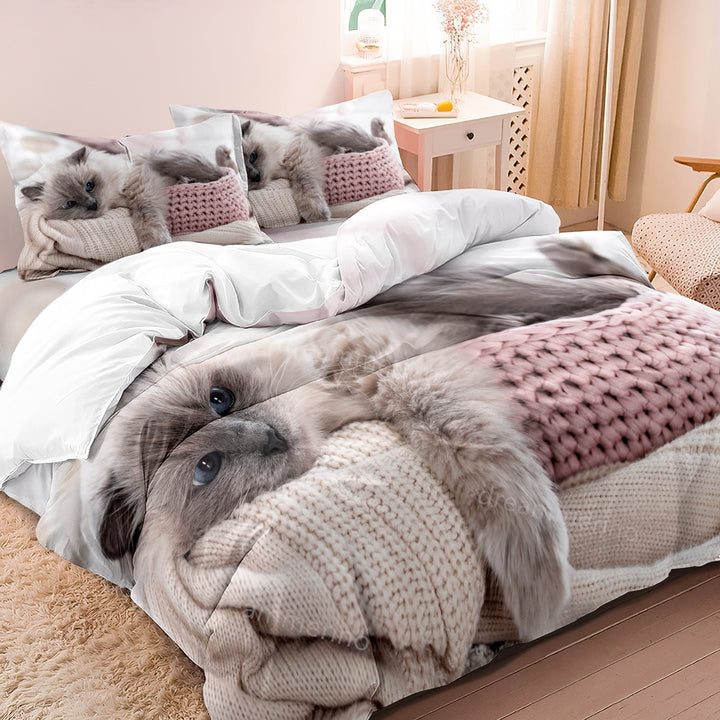 Luxury Vintage Duvet Cover Set – Breathable & Hypoallergenic Noxord