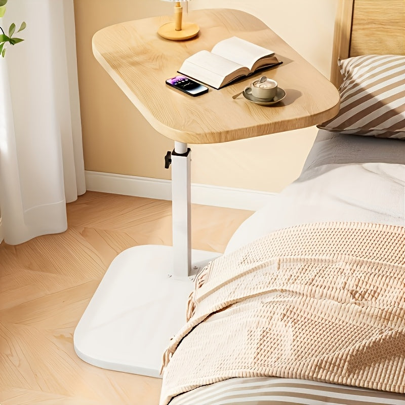 Adjustable Comfort Table – Wooden Side Table with Metal Frame | Kalsten