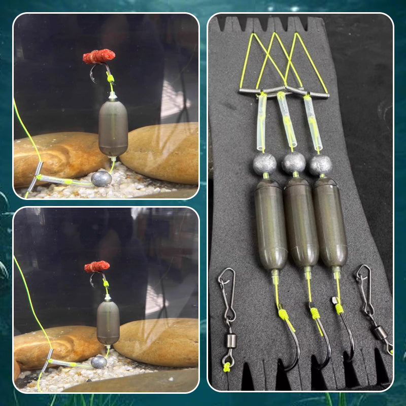Noxord | 3 hooks Anti-drift bottom fishing rig