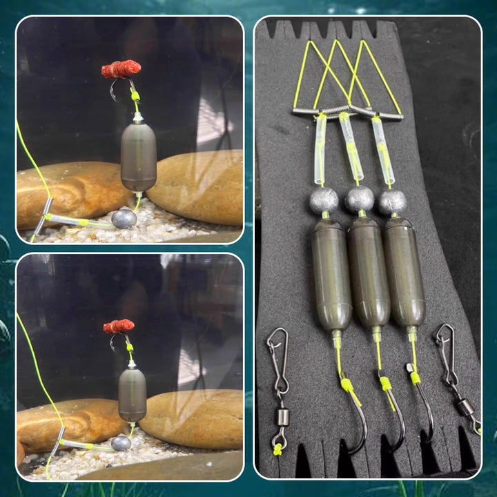 Noxord | 3 hooks Anti-drift bottom fishing rig