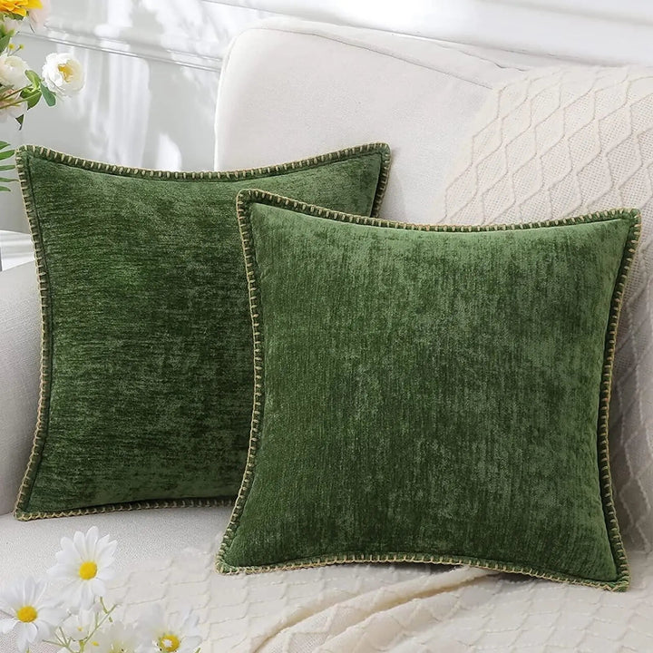 Kalsten | Soft Chenille Velvet Throw Pillow Cover