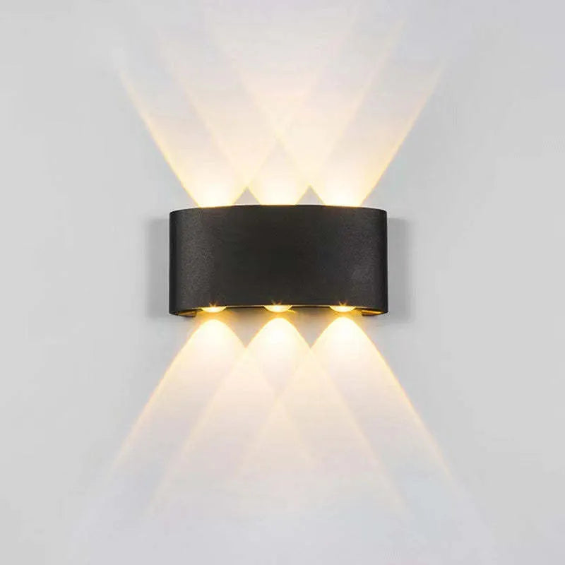 Modern White Waterproof LED Wall Lamp