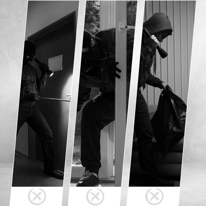 Kalsten | SecureGuard – Immediately interrupts intruders with a loud 105dB siren alarm
