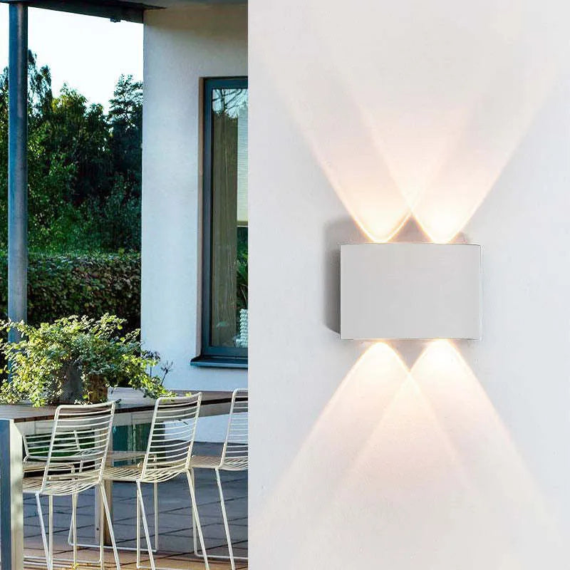 Modern White Waterproof LED Wall Lamp Noxord
