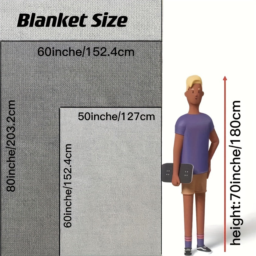 Chic Sherpa Fleece Blanket for Optimal Comfort Noxord