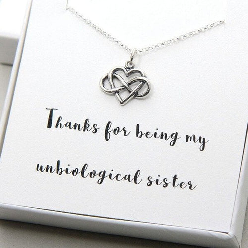Best Friend Bow Necklace