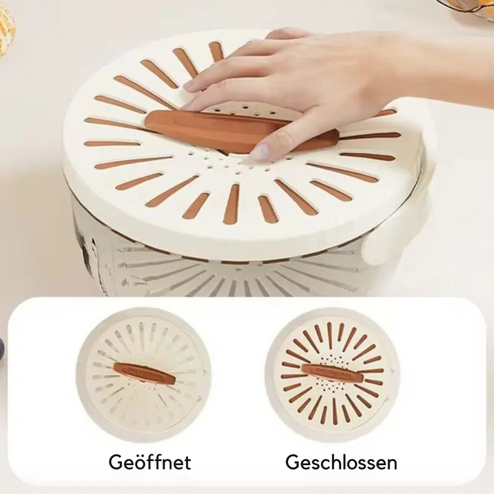 FlexDrain Pro – Draining sieve with lid | Kalsten