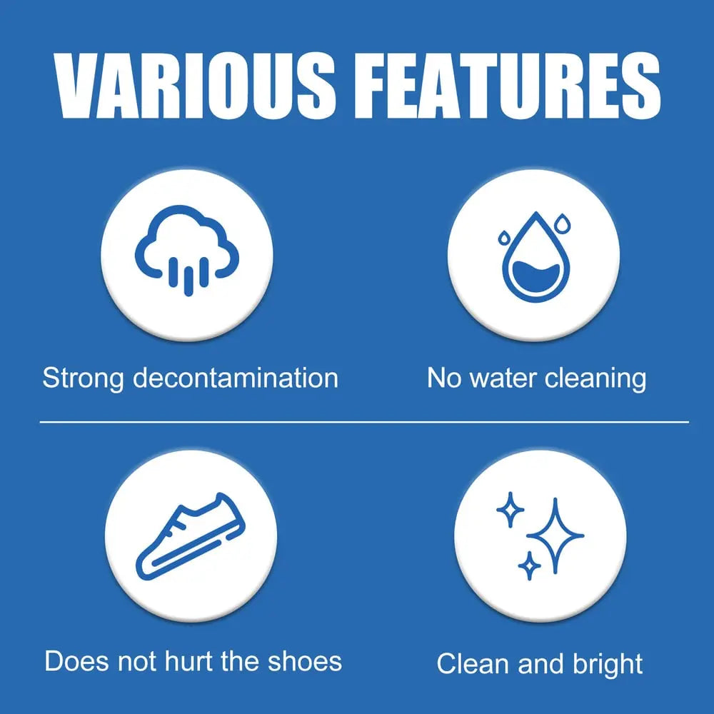 Kalsten | 2-piece set white shoe cleaning cream – gentle stain remover for brilliantly clean shoes!