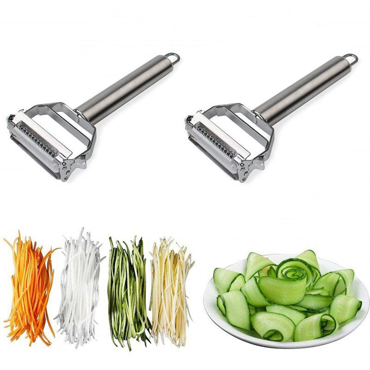 Practical and Safe Vegetable Peeler – High-Quality Stainless Steel Peeler for Vegetables and Fruits, Ergonomic and Easy to Clean, Perfect for the Kitchen | Noxord