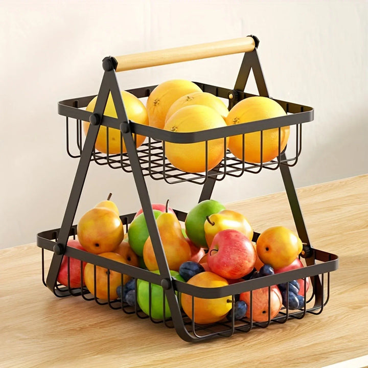 Metal Fruit Basket Kitchen Organizer Kalsten