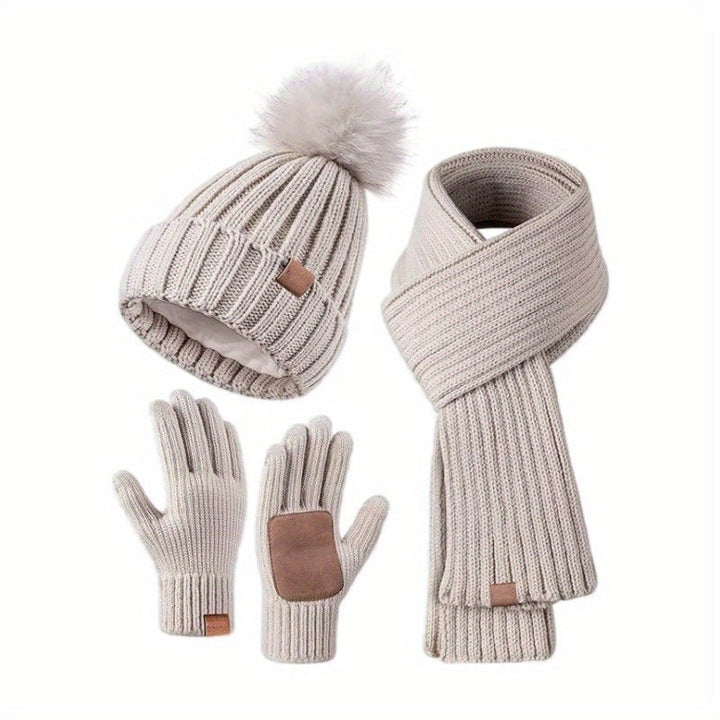 3-Piece Winter Knit Set