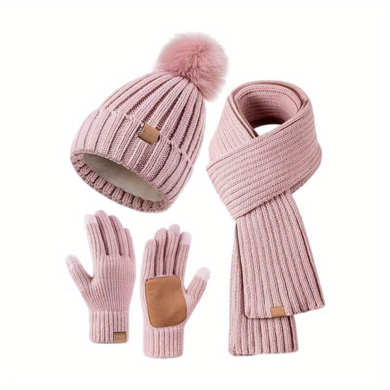 3-Piece Winter Knit Set