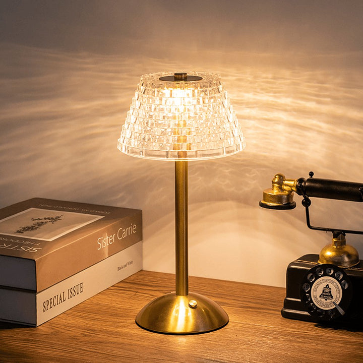 AuraGlow Table Lamp - Rechargeable LED Lamp with Dimming Function | Kalsten