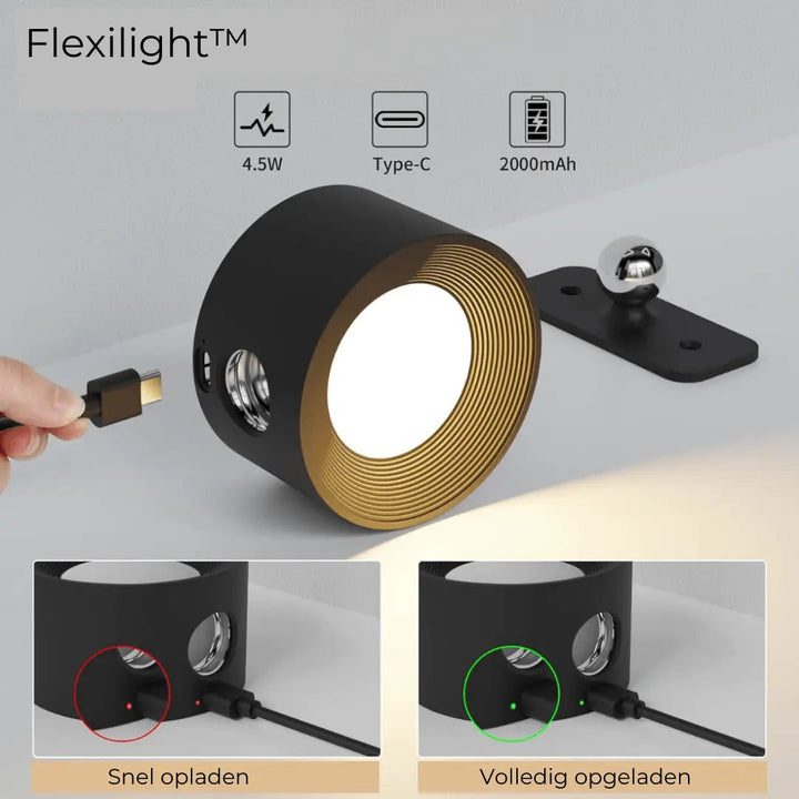 Wall lamp Rechargeable Wireless 360° | Kalsten