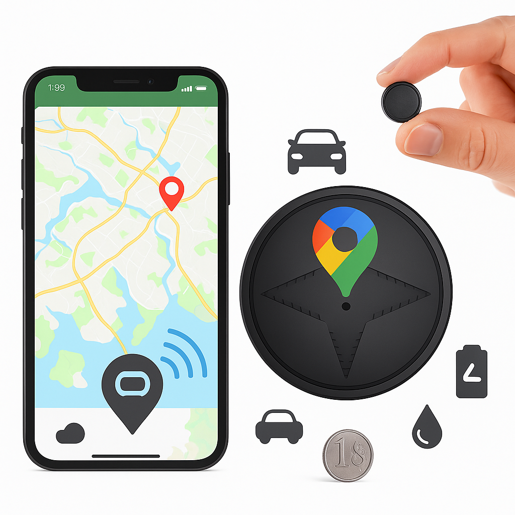 Magnetic Mount GPS Vehicle Tracker Noxord
