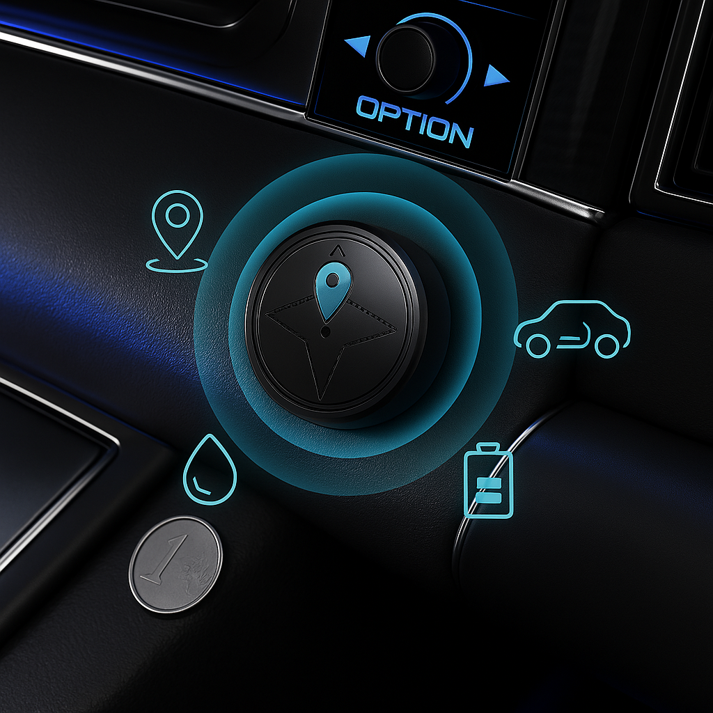 Magnetic Mount GPS Vehicle Tracker Noxord
