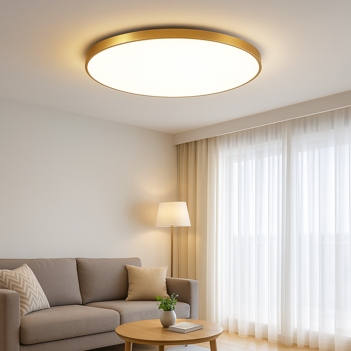Modern Round Flush Mount LED Ceiling Lamp Noxord