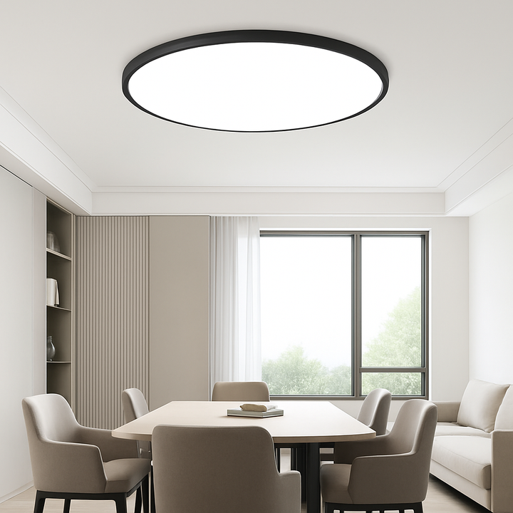 Modern Round Flush Mount LED Ceiling Lamp Noxord