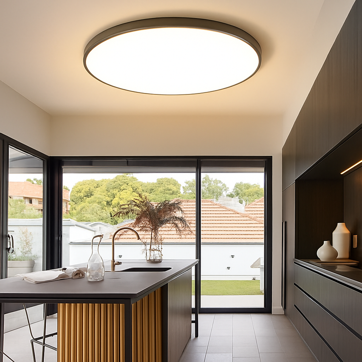 Modern Round Flush Mount LED Ceiling Lamp Noxord