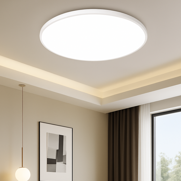 Modern Round Flush Mount LED Ceiling Lamp Noxord
