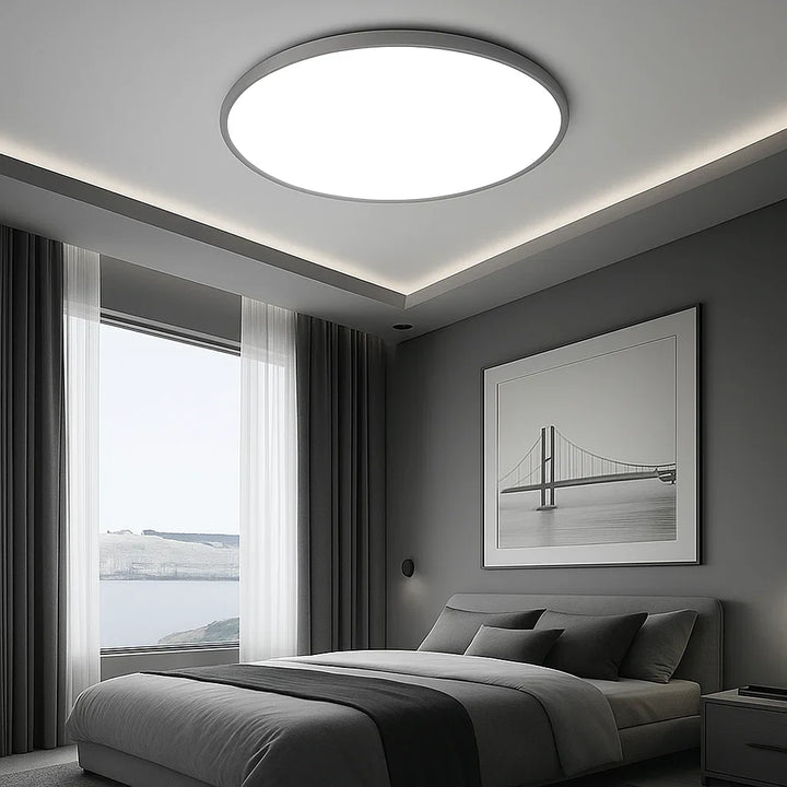 Modern Round Flush Mount LED Ceiling Lamp Noxord