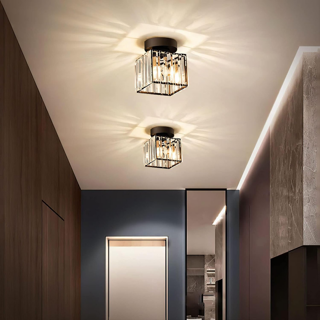 Modern Crystal Glass Chandelier