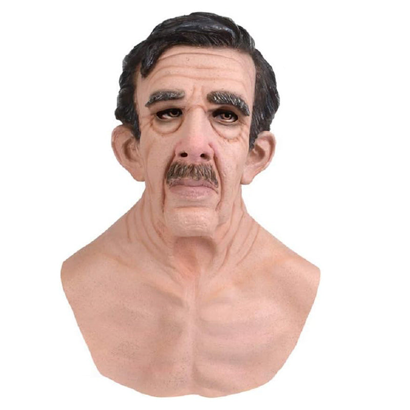 Kalsten | Realistic Latex Mask | Halloween Cosplay Costume | Full Face