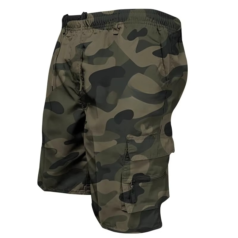 Kalsten | Men’s Loose Fit Cargo Shorts with Multi Pockets - Casual Summer Outdoor Work Shorts in Plus Sizes