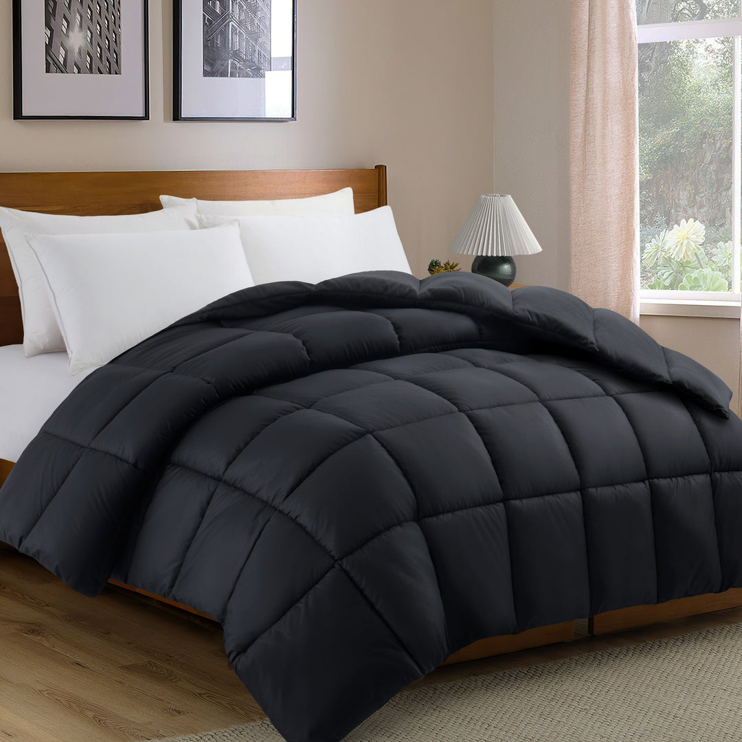 Luxury Seasonal Duvet with Reversible Design and Microfiber Filling Noxord