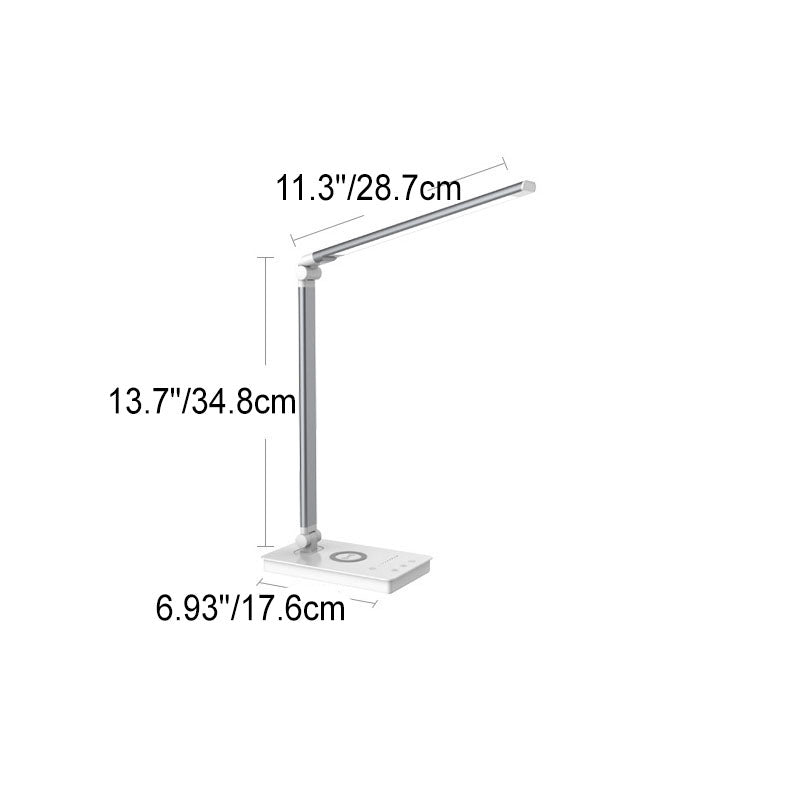 Minimalistic Smart Square Bar Foldable USB LED Desk Lamp | Noxord