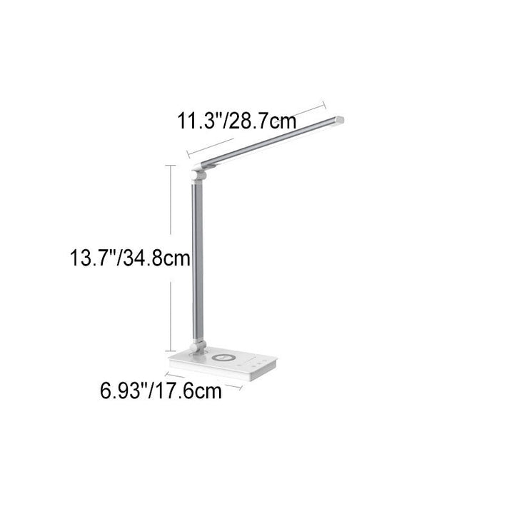Minimalistic Smart Square Bar Foldable USB LED Desk Lamp | Noxord