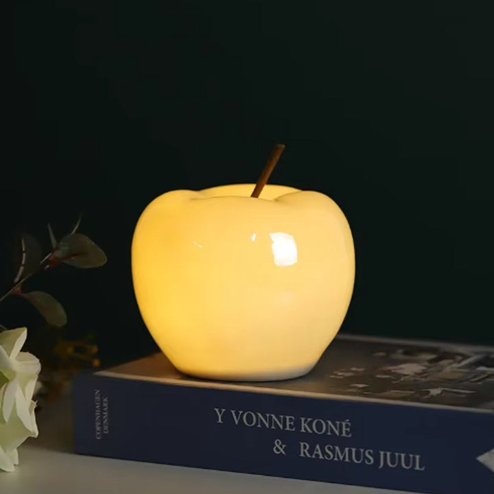Apple Translucent Nightstand Lamp | Kalsten