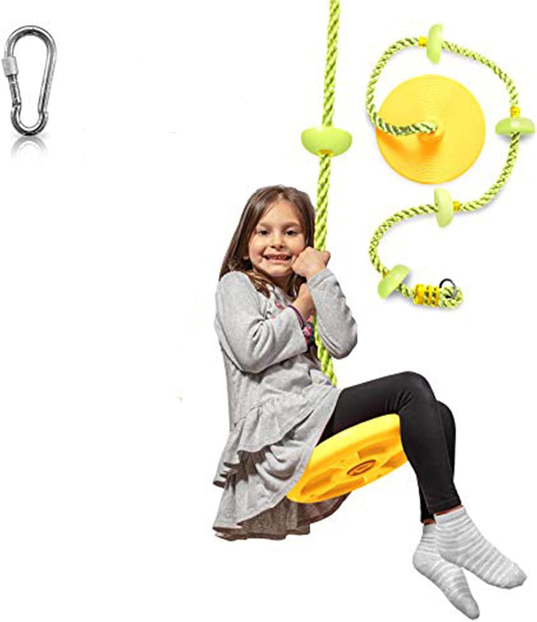 Adventurous Tree Swing Set - with Climbing Rope and Platforms for Children Kalsten