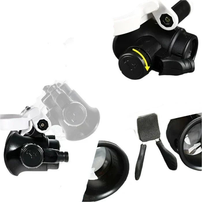 Kalsten | LED Glasses Magnifier 8x 15x 23x