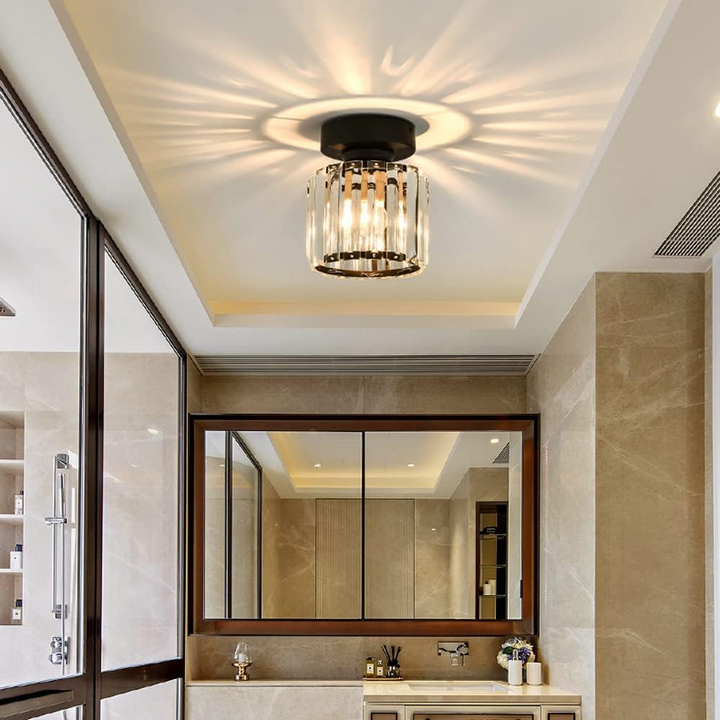 Crystal Glass Modern Ceiling Lamp Noxord