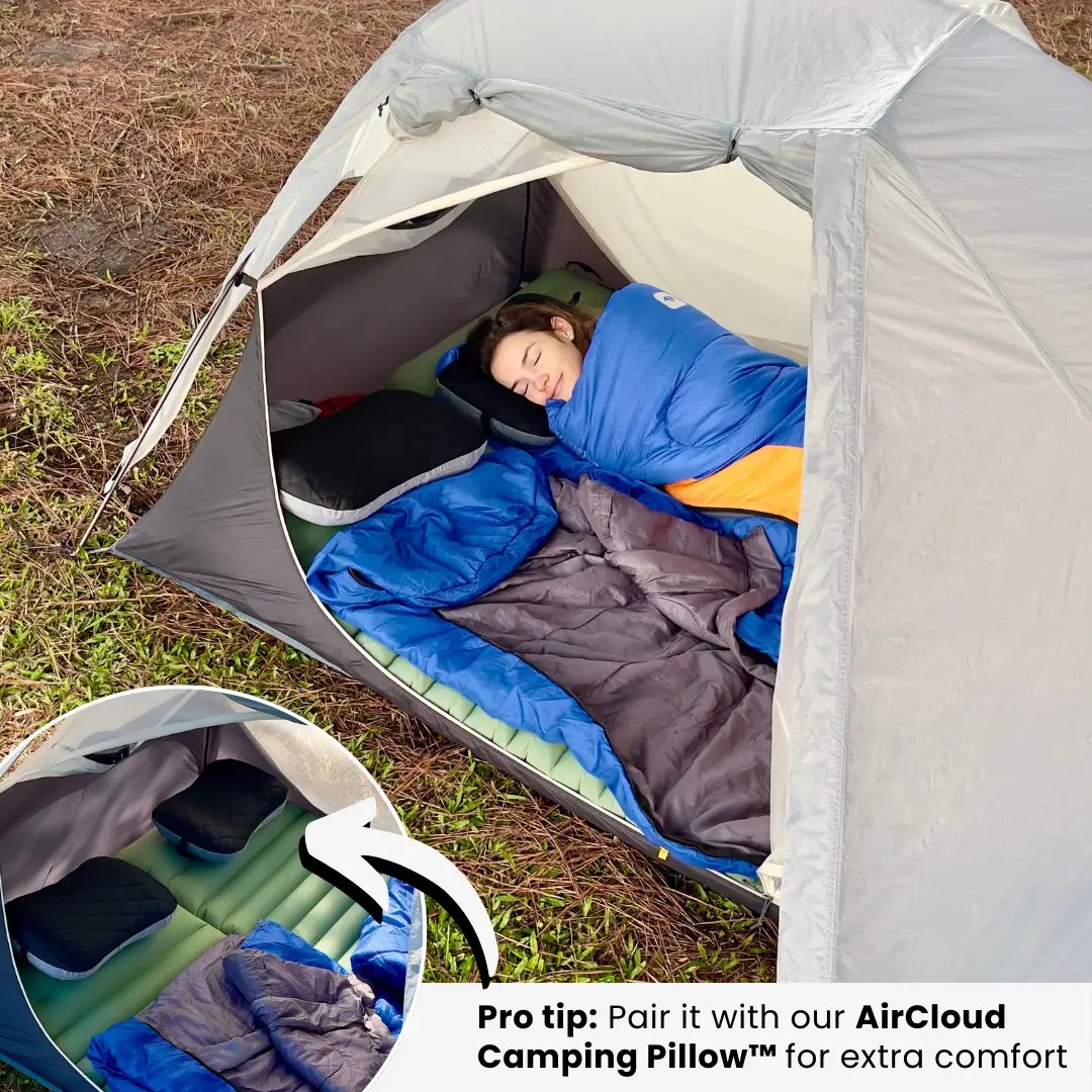 Kalsten | GreenCloud Air Sleeping Pad: Ultimate Comfort for Every Adventure