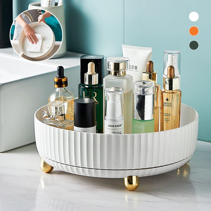 Kalsten | 360° Rotary Organizer – Space-Saving Turntable Storage for Kitchen, Bathroom, Office, and Pantry