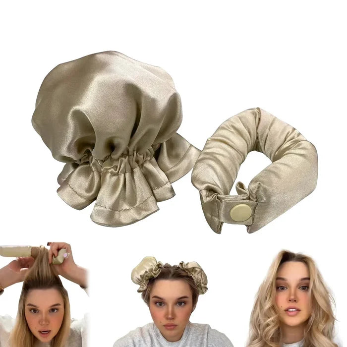 Kalsten | Satin Heatless Curling Buns Set