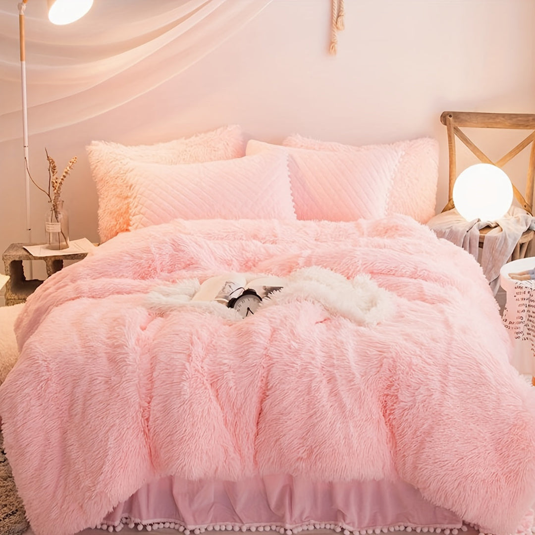 Luxurious Velvet Duvet Cover Set for Ultimate Comfort Noxord